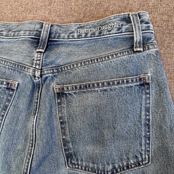 Favorite Daughter The Masha Jeans Super High Rise Wide Leg in Long Beach Size 28 - Picture 4 of 11
